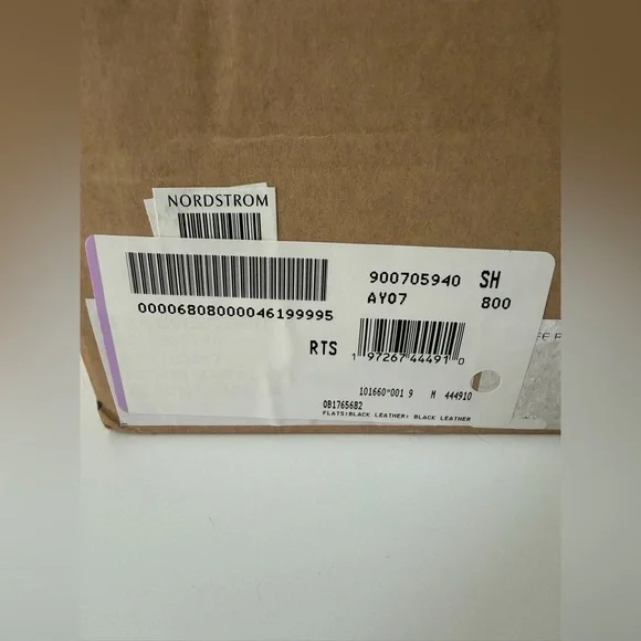 NWT Free People Mary Janes in Black Leather, Size 9 - Picture 9 of 10